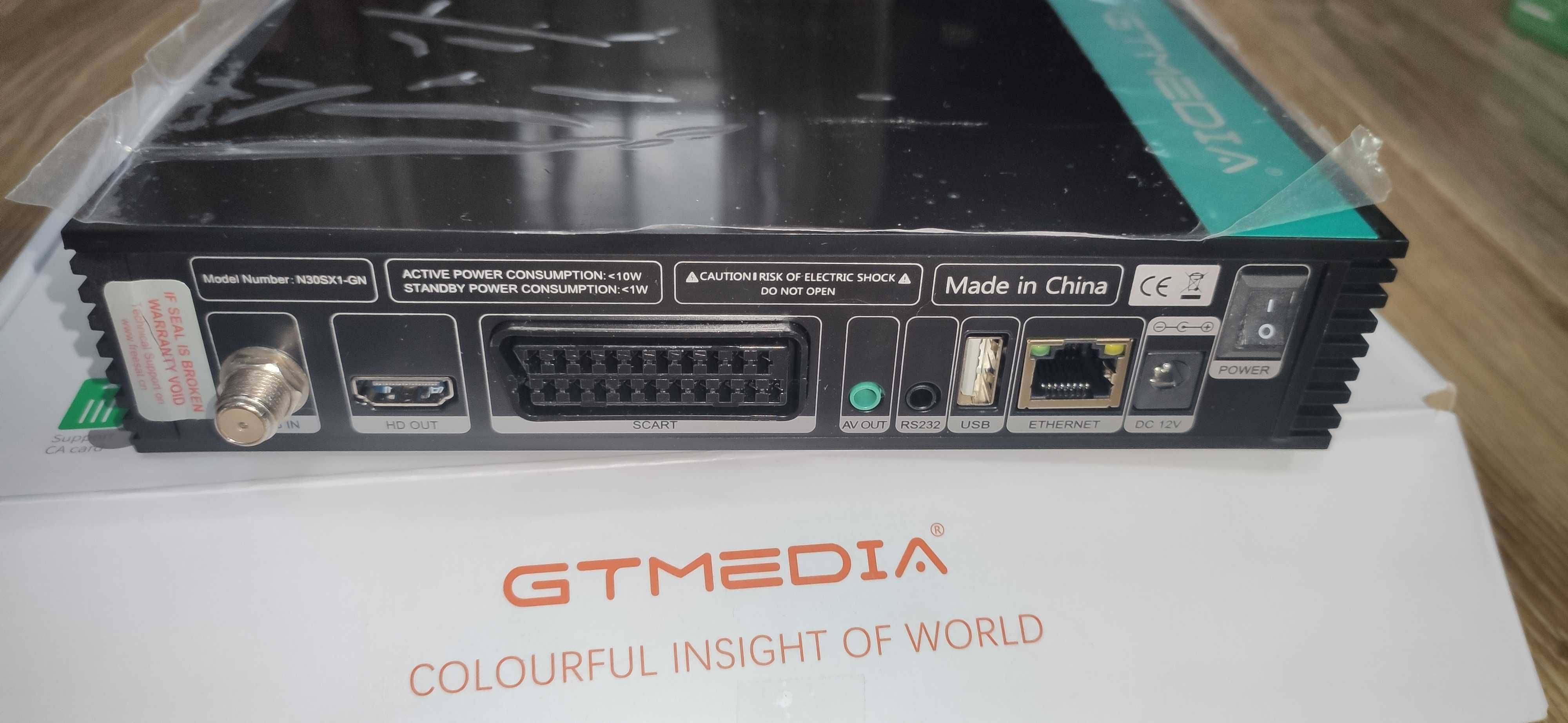 GTMEDIA V8X Full HD 1080P Цифровий супутниковий ресивер  WiFi