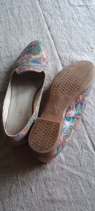 Baleriny Calzado r.39 skóra