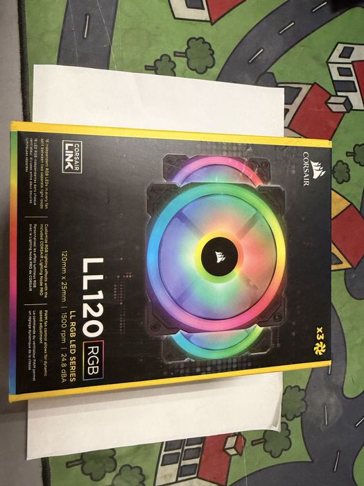 Zestaw wentylatorów corsair LL120