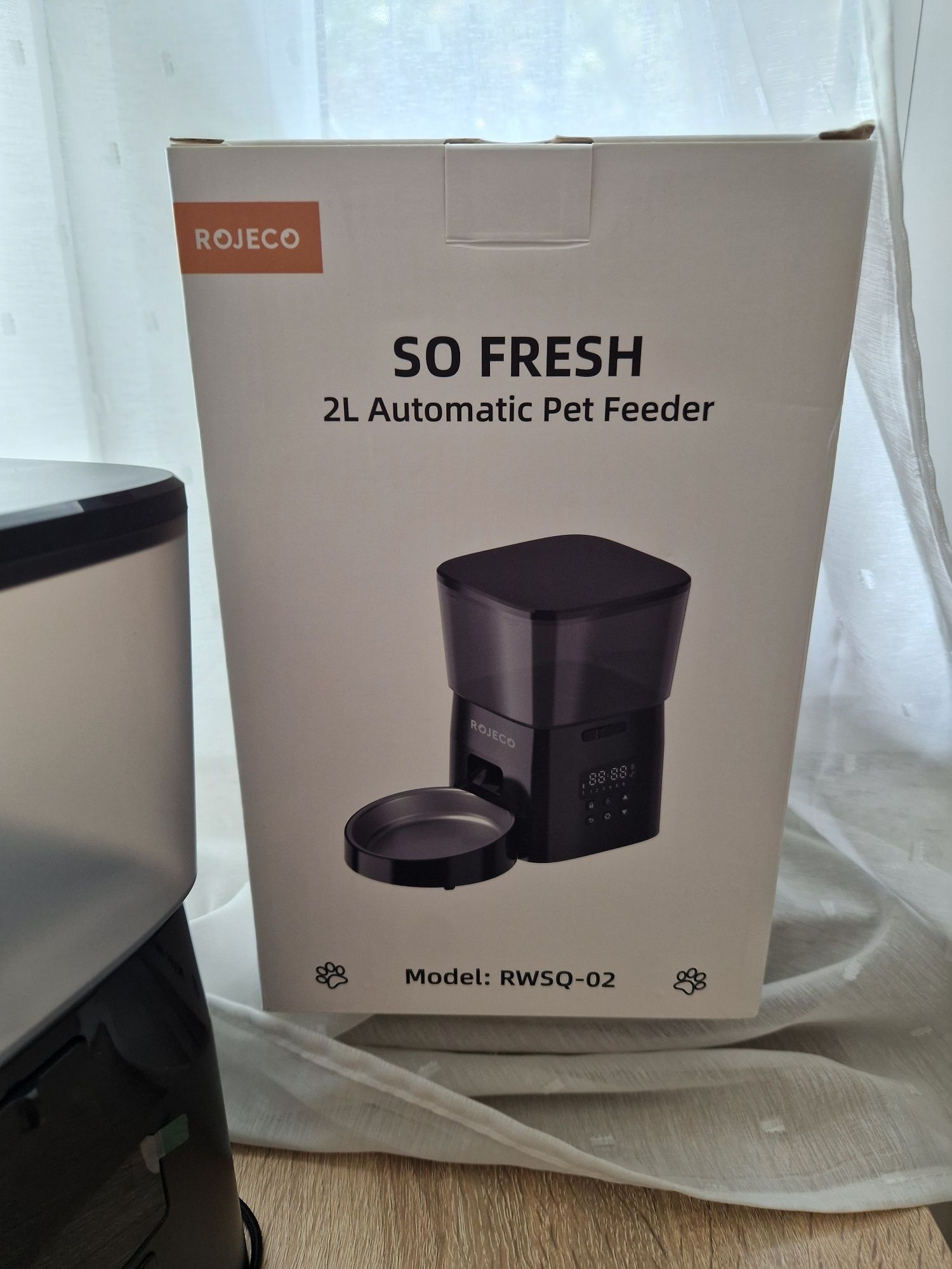 Rojeco 2l Automatic Pet Feeder RWSQ-02