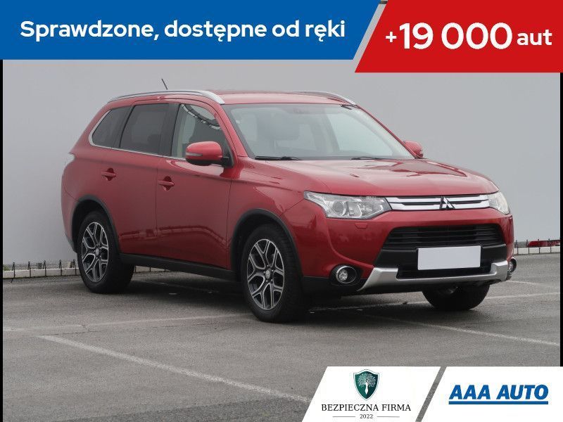 Mitsubishi Outlander 2.0, Salon Polska, Serwis ASO, Automat, 7 miejsc, Skóra, Xenon,