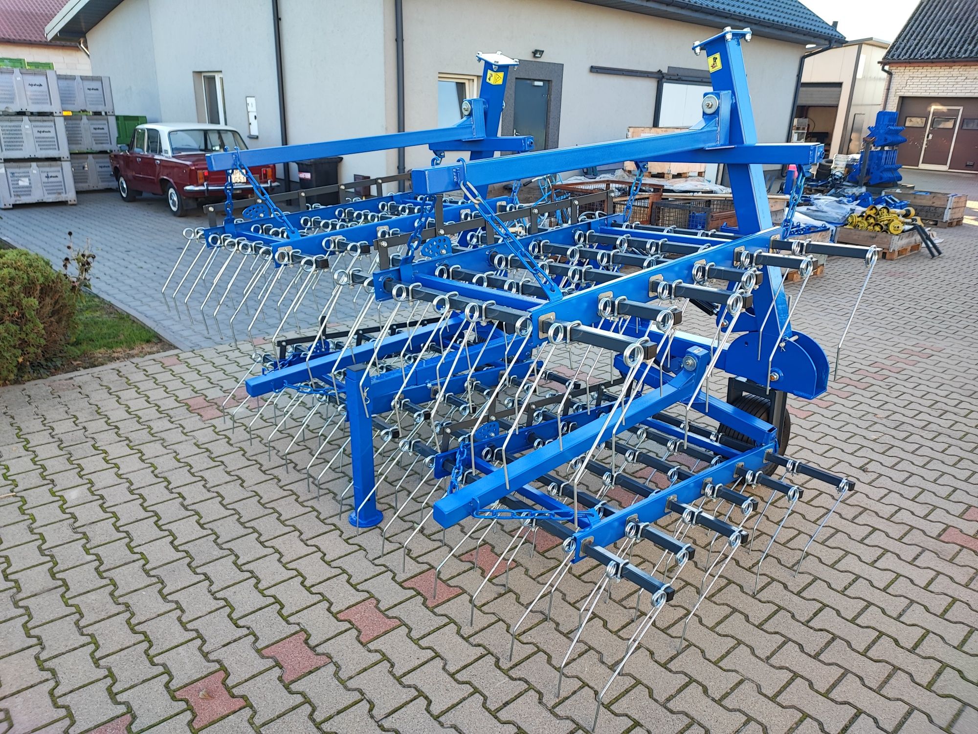Brona chwastownik aktywator APC600, ochrona środowiska aerator