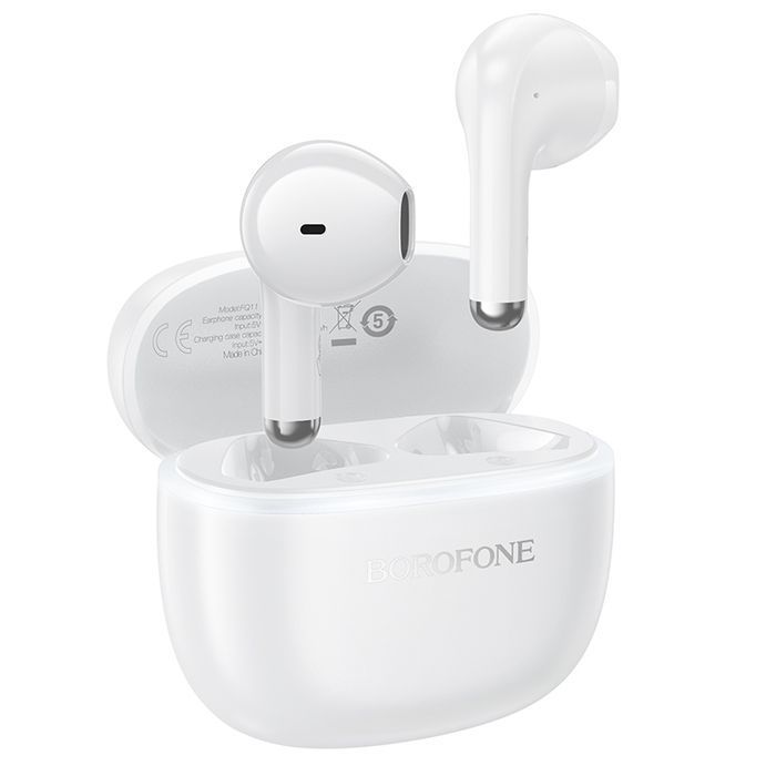 Borofone Słuchawki Bluetooth TWS FQ11 Sound białe