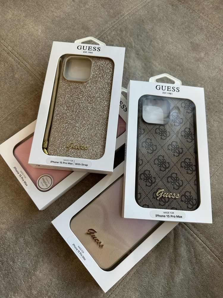 Чехлы guess на iphone 15 pro max