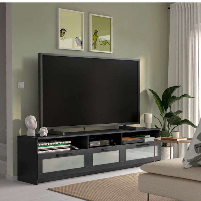 Móvel TV preto IKEA