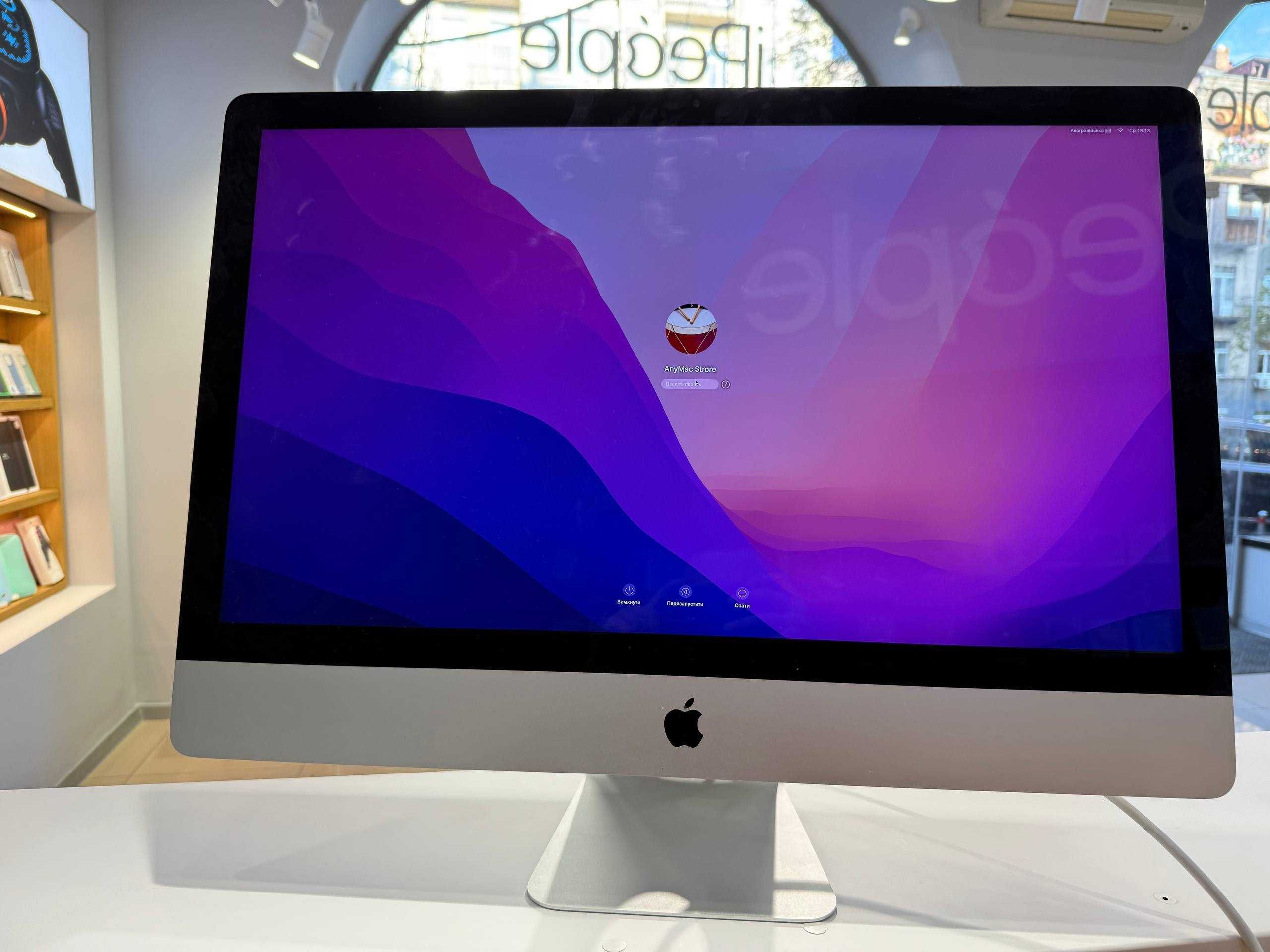 Б/У iMac 27" Late 2015 with Retina 5K display - Розтермінування