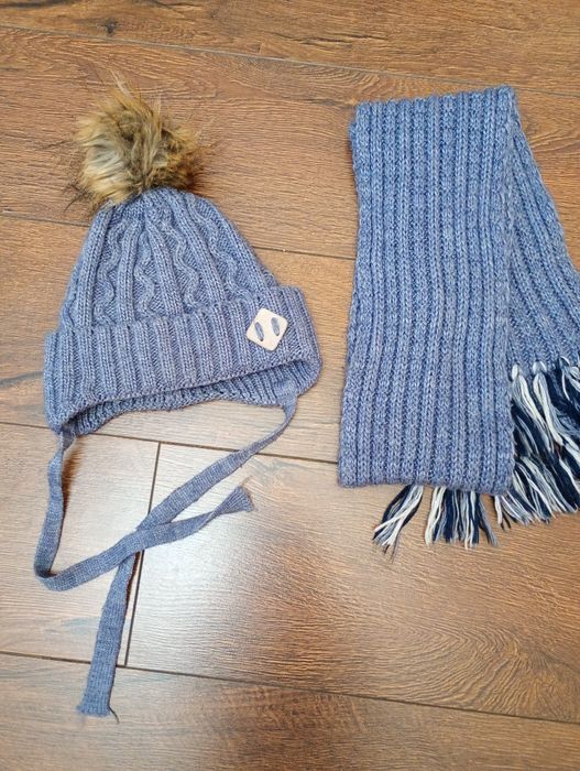 Шапка зимова шарф для хлопчика