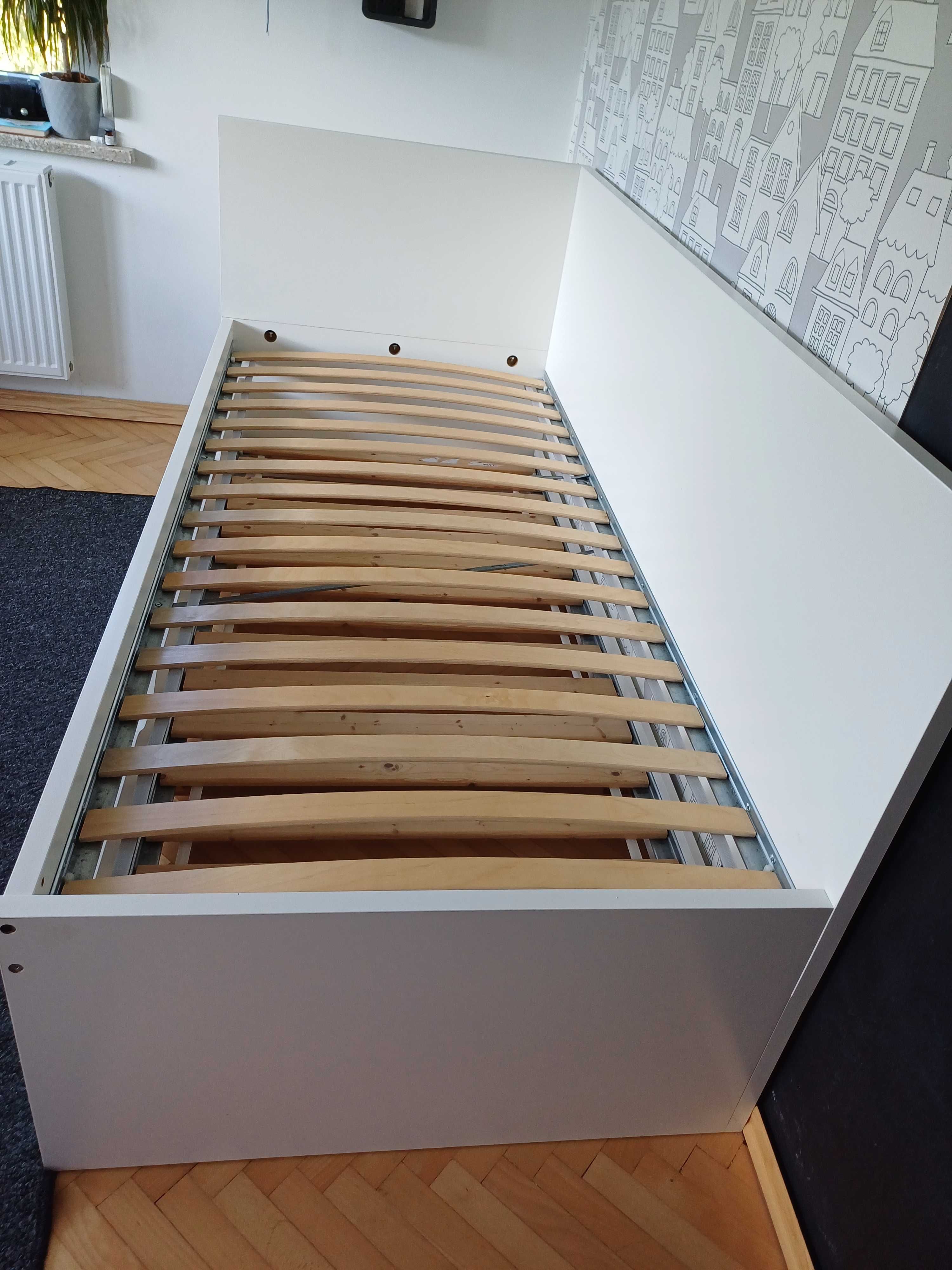 Łóżko podwójne Ikea Flaxa 90x200