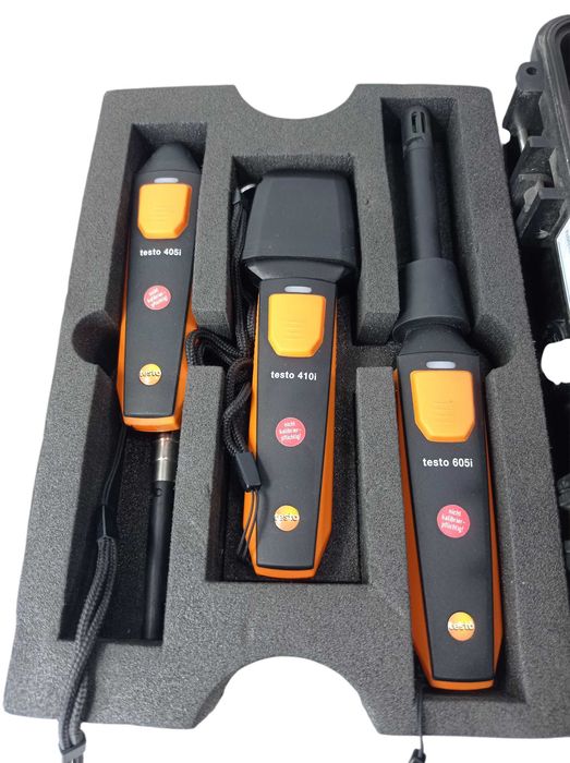 Zestaw 6 mierników TESTO SMARTSONDA 405I 410I 605I oraz 3 sztuki 510I