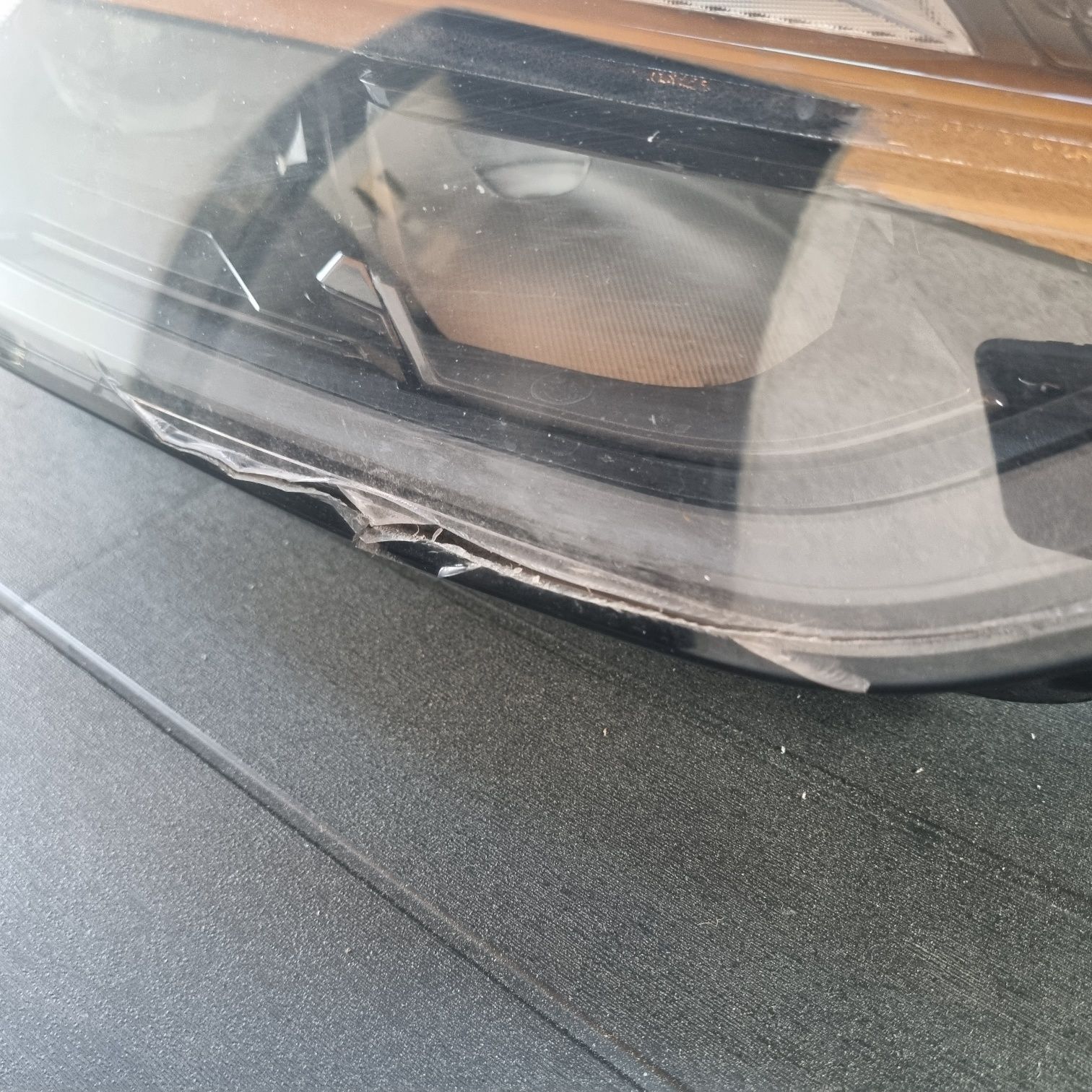 (Uszkodzone)Lampy Audi Q5 lift 80A matrix USA kompletne