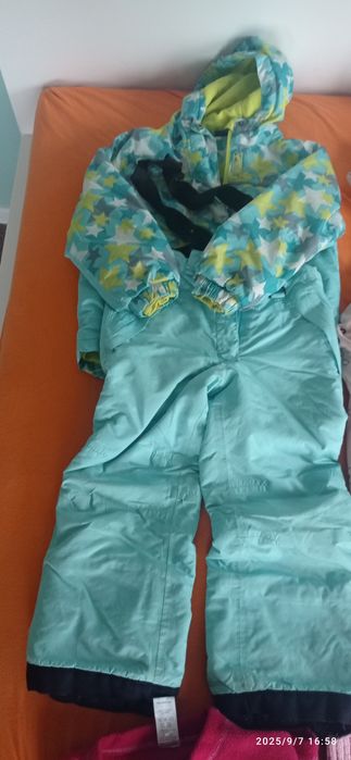 Zestaw ubrań dziewczynka zimowe