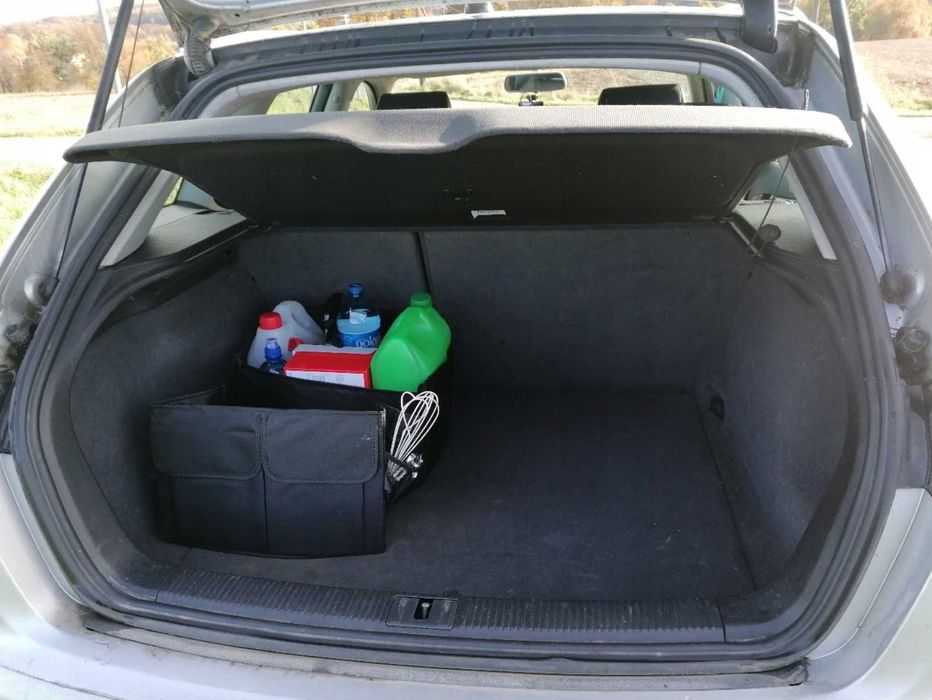 Duży Organizer Do Bagażnika Auta Samochodu składany Pudełko Dom Czarny