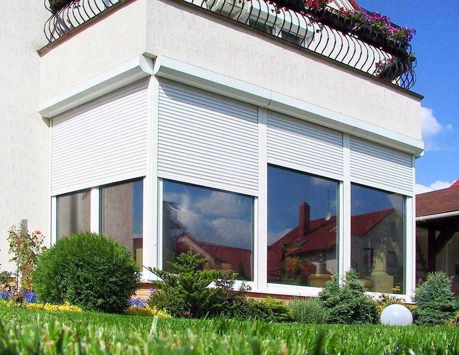 Захисні ролети на вікна. Рольставні на двері. Замір. монтаж