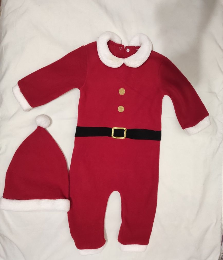 Новогодний костюм санты для малыша zeeman.