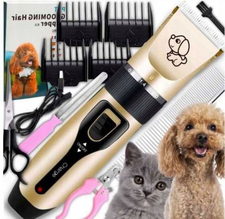 MASZYNKA DO STRZYŻENIA PSÓW Kota Psa Zwierząt Cicha Profesjonalna 2025