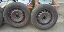 Kola zimowe: felgi 5x108 Volvo + opony Barum 205/55R16 T komplet 4