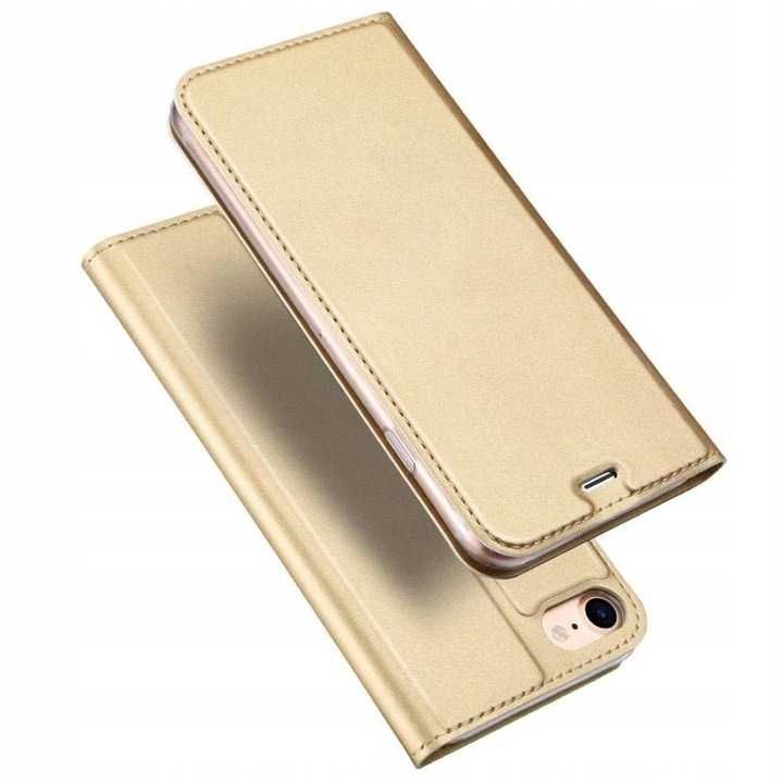 Etui Do iPhone 7 / 8 / SE 2020 Case z Klapką Obudowa + Szkło hartowane