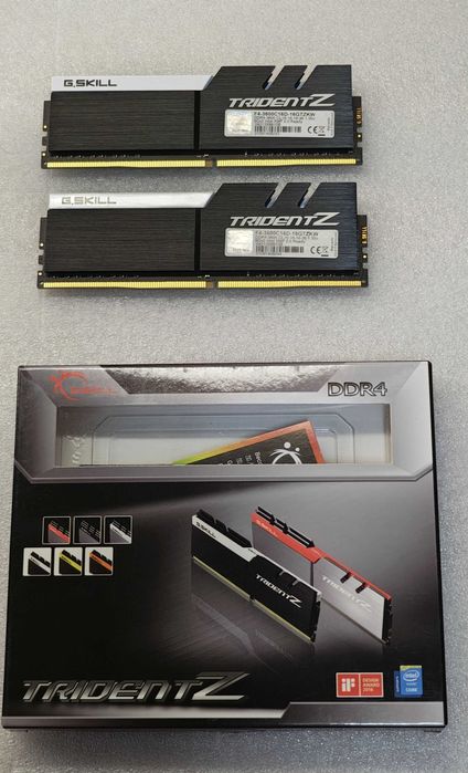 Pamięć RAM DDR4 G.SKILL 16GB (2x8GB) 3600 CL16 JAK NOWE! 100% sprawne!