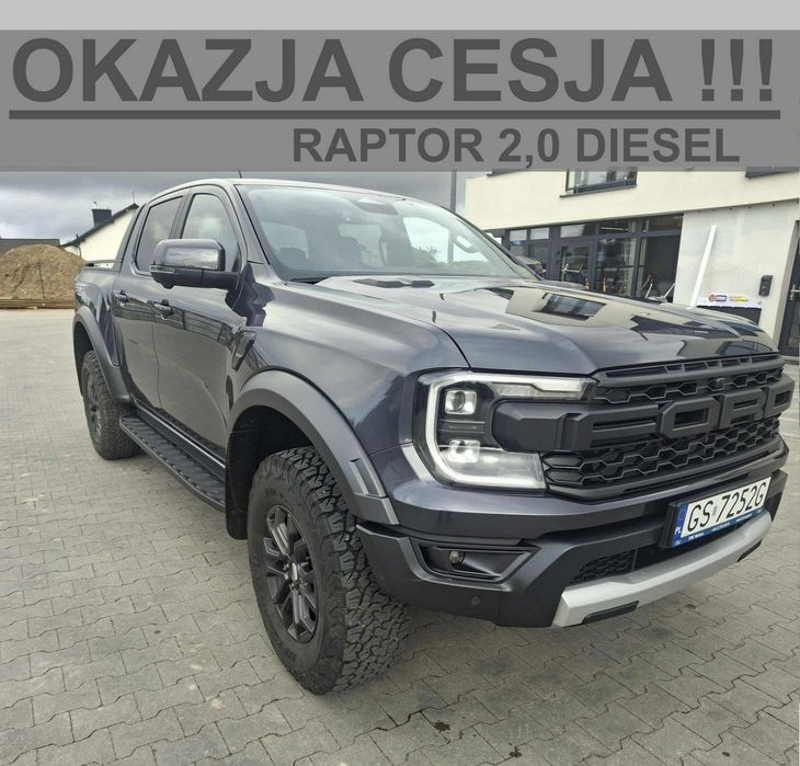 Ford Ranger Raptor Okazja Cesja ! Nowy Raptor diesel 2,0 Rabat 15000 zł !! !! !! Cesja !!