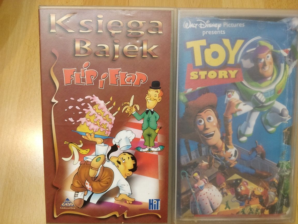 Kasety VHS, 6 sztuk