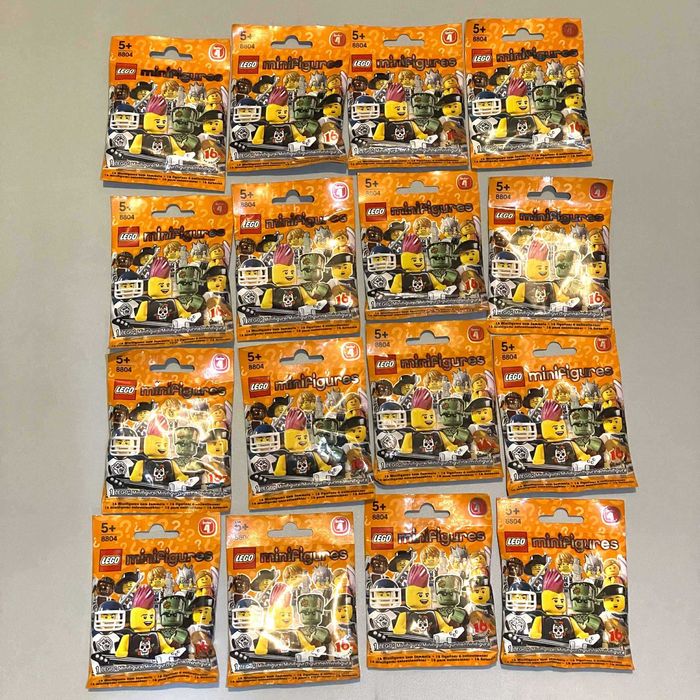 Lego Minifiguras Séries Completas 8804,8805,8827,71001,71007