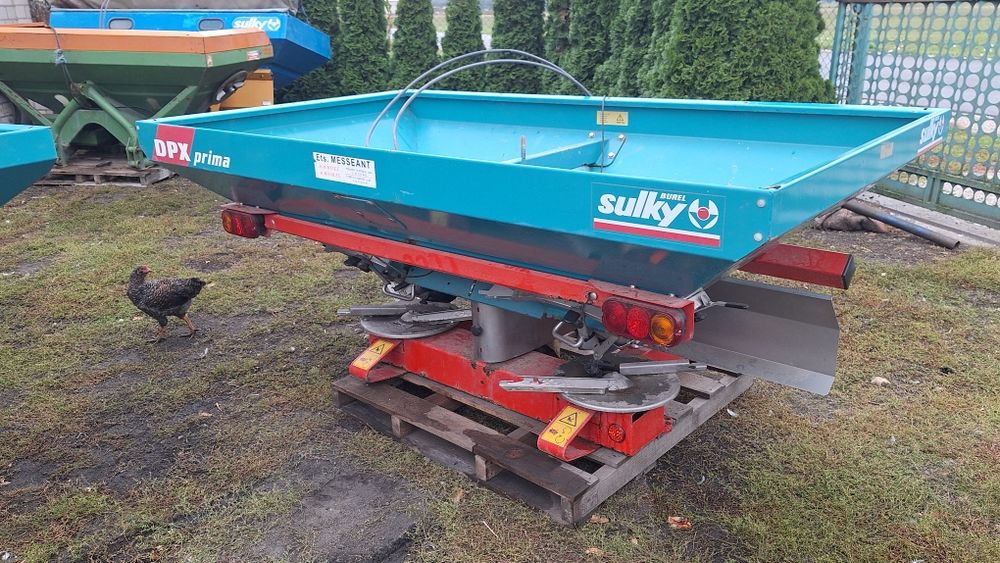 Rozsiewacz nawozów sulky dpx burel amazone zam 1501