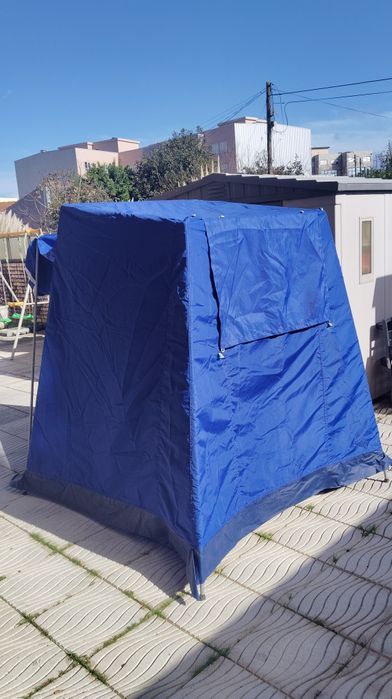 Tenda campismo praia cozinha