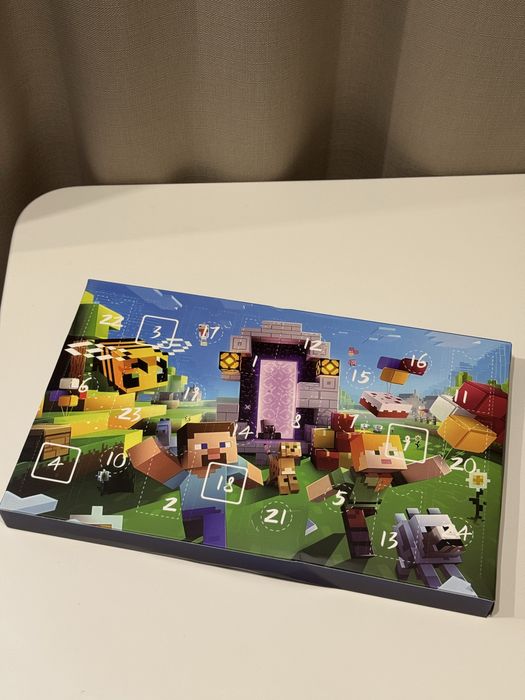 Адвент-календар подарунок на Миколая Minecraft Майнкрафт подарок