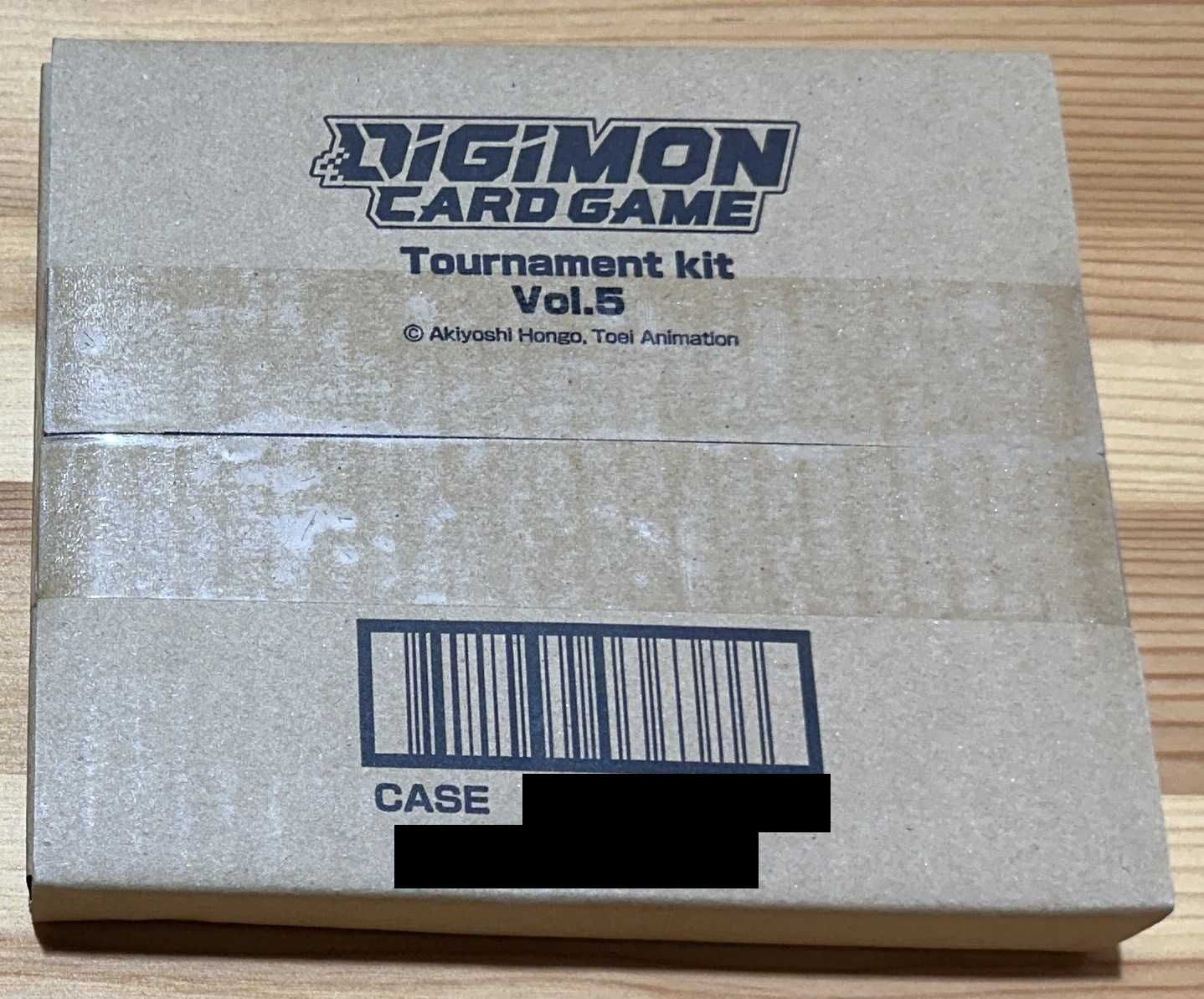 Digimon Card Game Tournament Kit Vol 5 Novo Selado