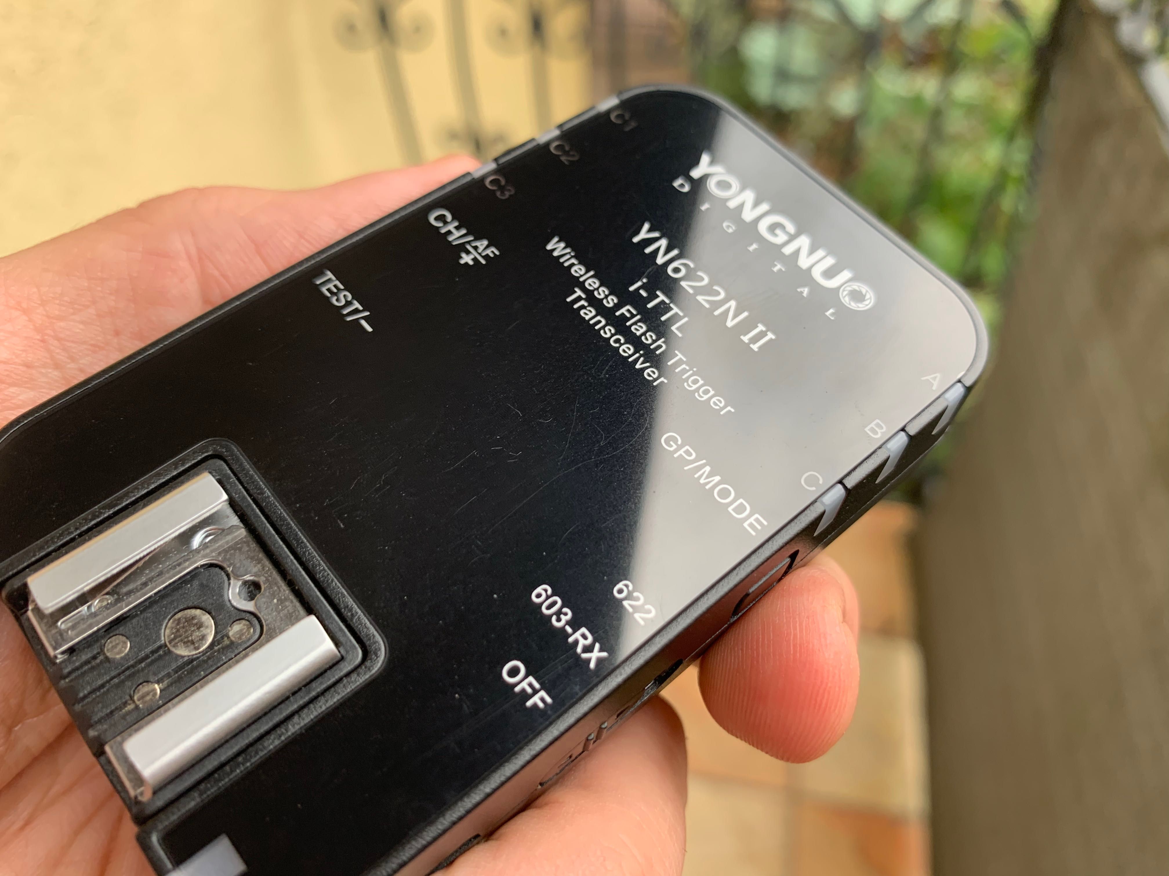 Zestaw Yongnuo YN622N do Nikona transmitter + 2 nadajniki/odbiorniki