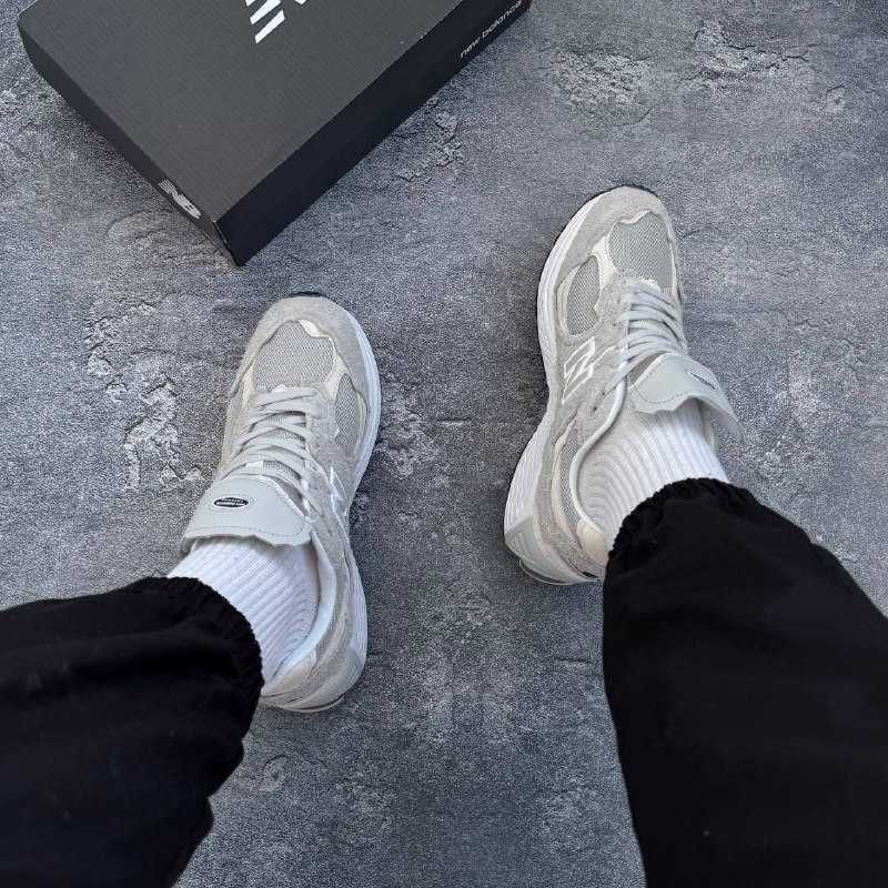 Кросівки New Balance 2002r protection grey&white | Кросівки Нью Беланс