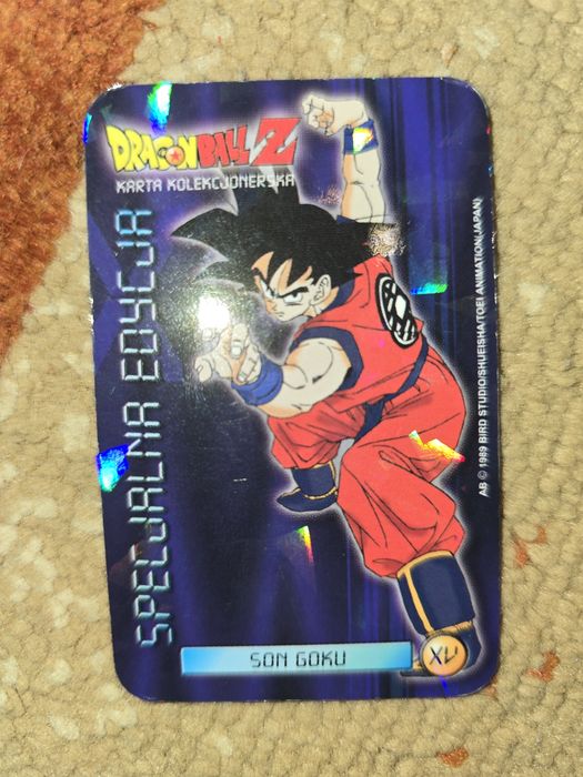Karta Son Goku Edycja Specjalna XV Chio Chips RTL7