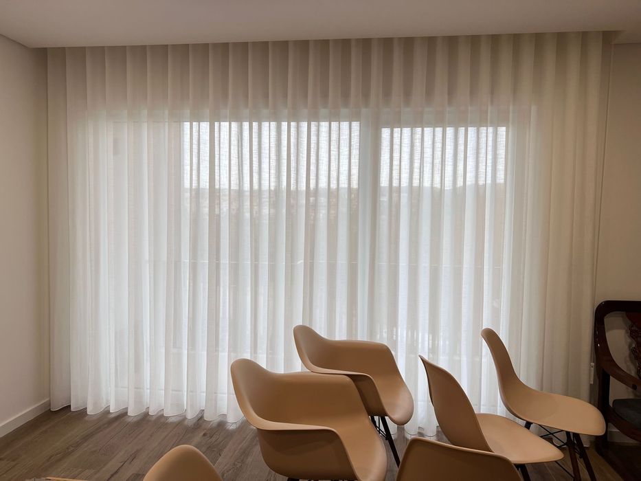 Cortinas de onda feitas por medida