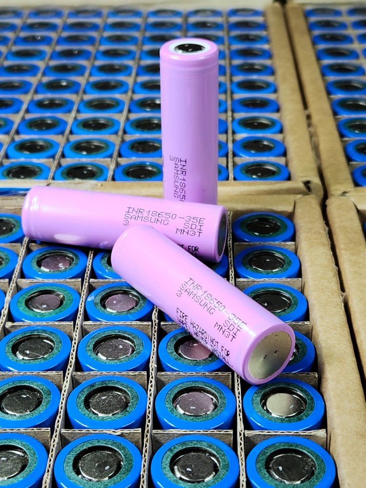 ЯКІСНІ тестовані елементи Samsung 18650 35E 3500mAh Акумулятор Mj1 50e