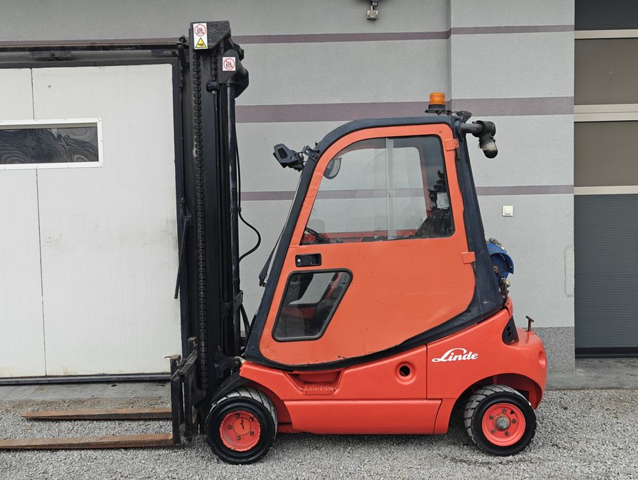 Wózek widłowy Linde H20T-03 Lpg 2T Kabina Podnosi na 4.2m 2004r