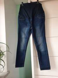 Spodnie jeansowe ciążowe z panelem na brzuszek. GEORGE maternity xl-42