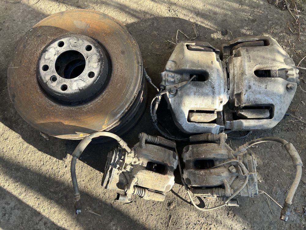 Hamulce swap przod tyl bmw f10 f11 535 d i 348mm zaciski tarcze
