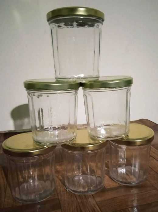 Frascos de vidro, 0,55 € a unidade