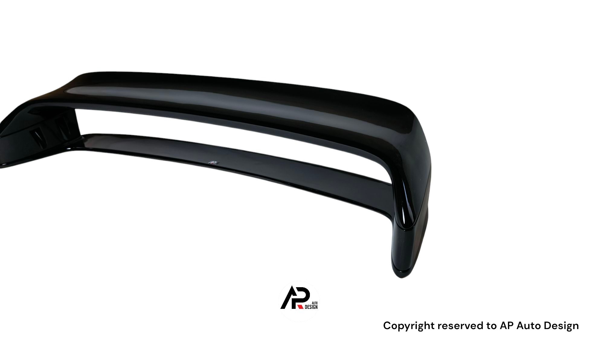 BMW E36 Aileron Spoiler Mala M3 GT GTD Preto brilhante Plástico