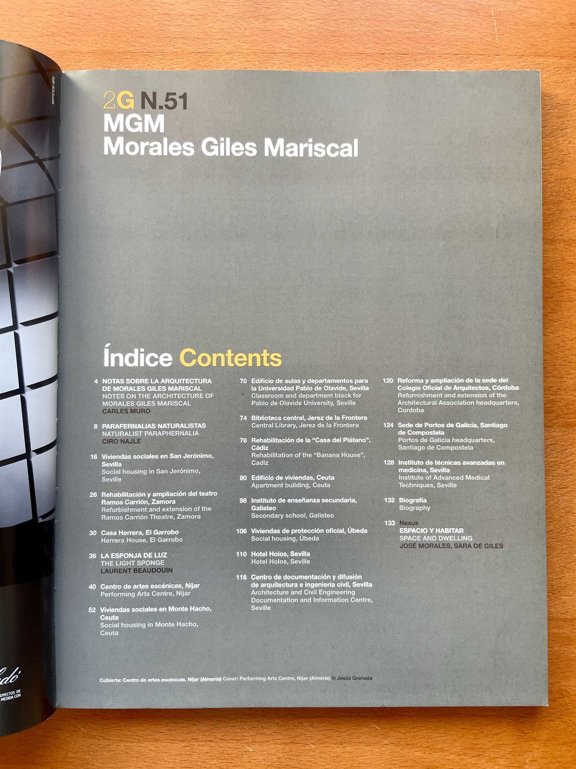 2G 51. MGM Arquitectos. Morales de Giles Mariscal