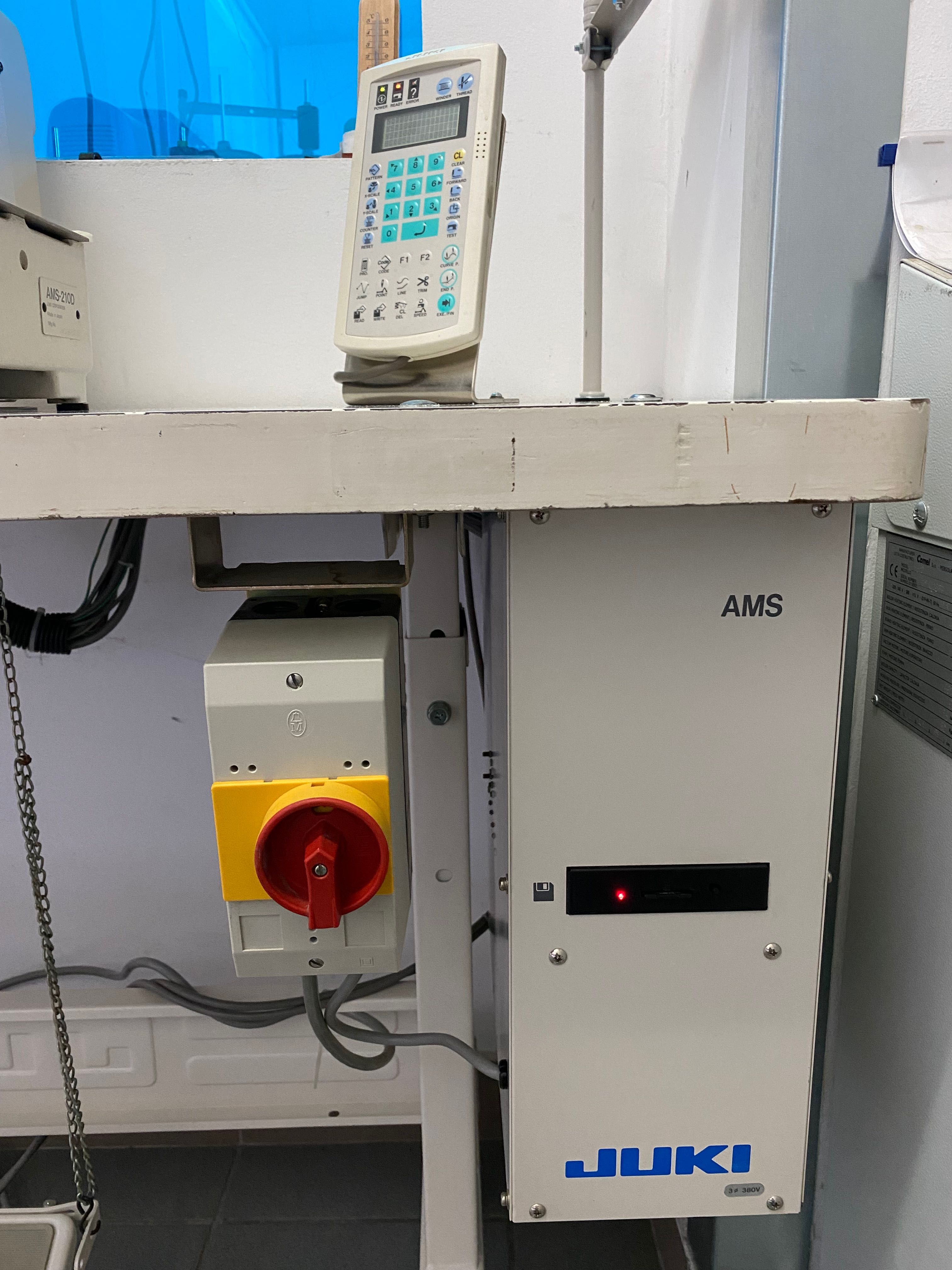 Juki AMS-210D automat z polem szycia hafciarka aplikacje koperty