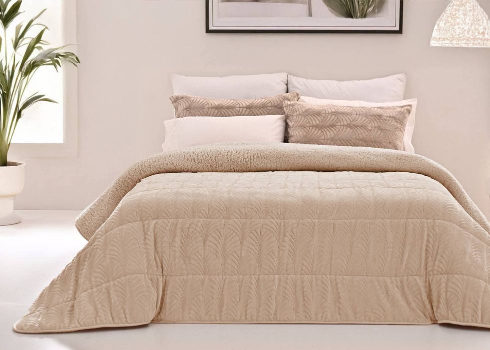 Edredão casal borrego 240x260