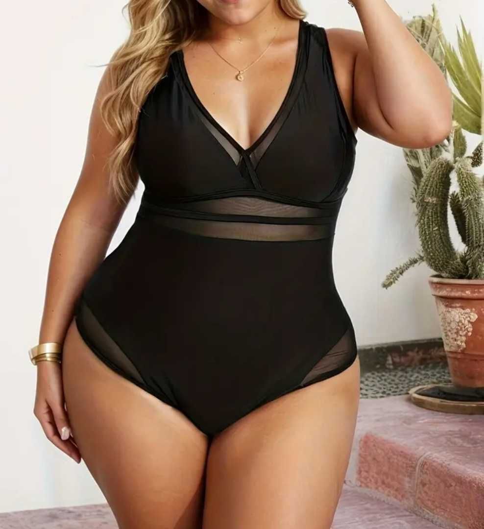 Nowy kostium strój kąpielowy, r. XXL kapielowki plus size