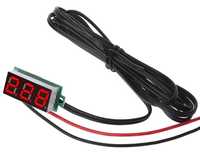 Цифровой датчик температуры -50 ~ 125°С автомобильный термометр 4-28В