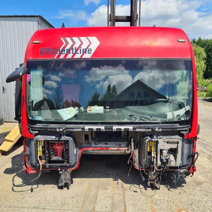 Kabiny pojazdów MAN różne modele i kolory