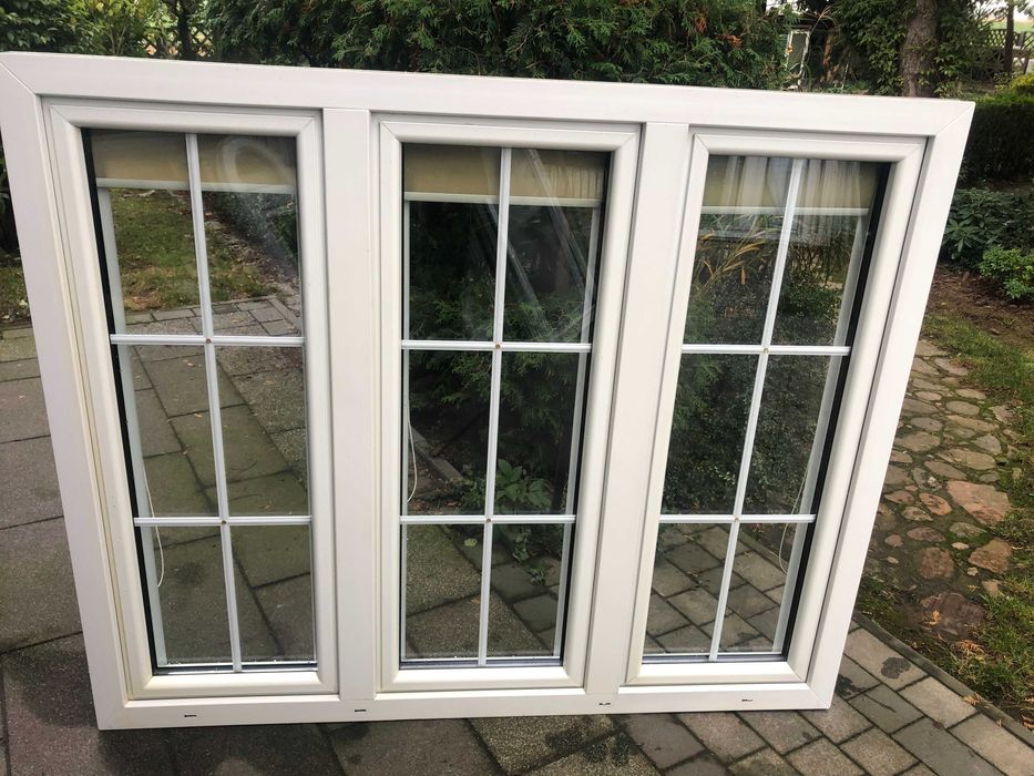 z demontażu okno pcv, 138wysx168szer