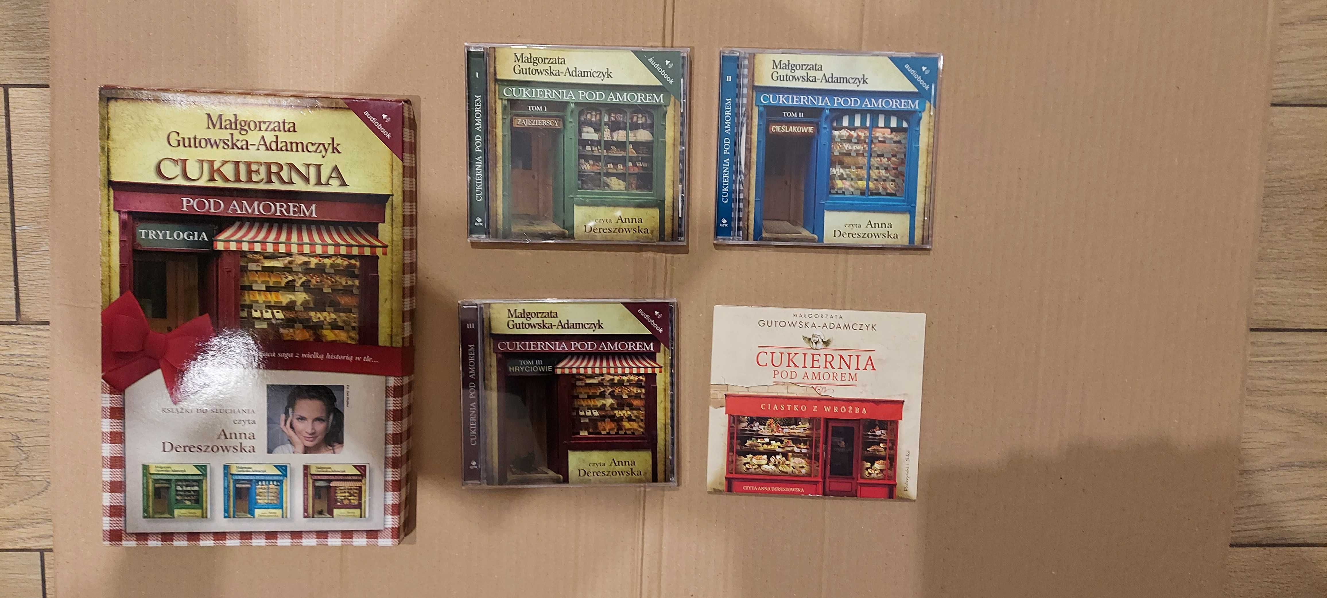 Cukiernia pod amorem 4xCD, audiobook, Gutowska Adamczyk