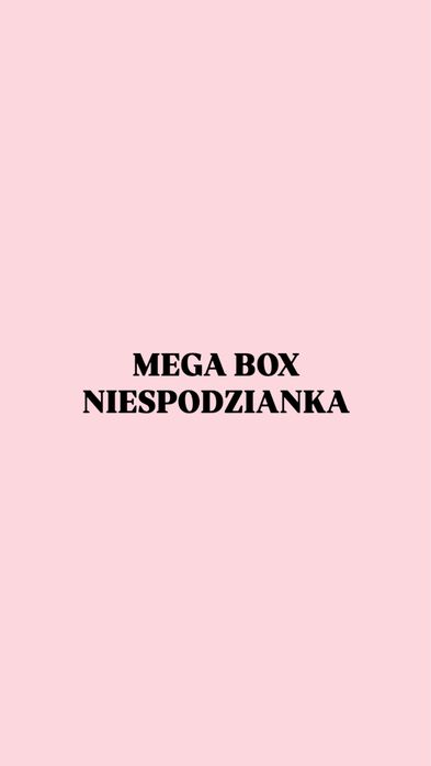 Mega box niespodzianka dla konia