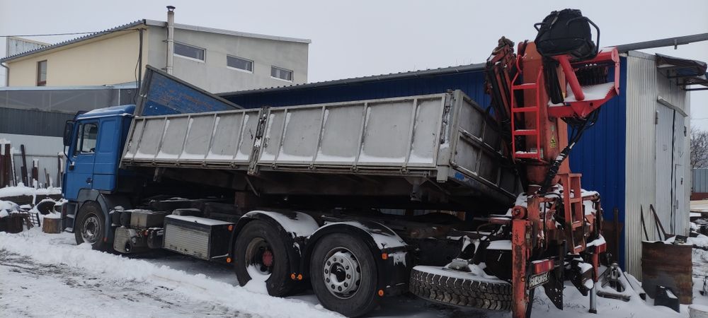 Ман man f2000 comandor 26463 кран маніпулятор самоскид навантажувач