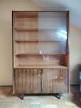 Meble z lat 60. - biblioteczka, kredens, komoda, skrzynia